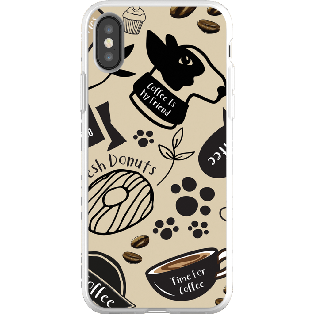 Caffeinated Canine Phone Cases