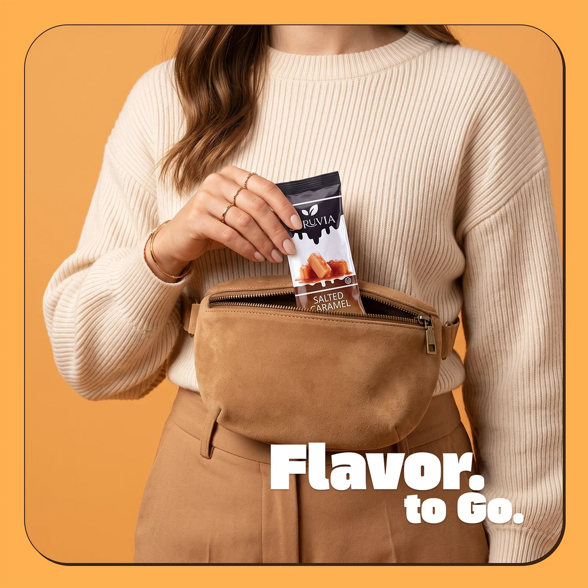 Salted Caramel Syrup Pouches