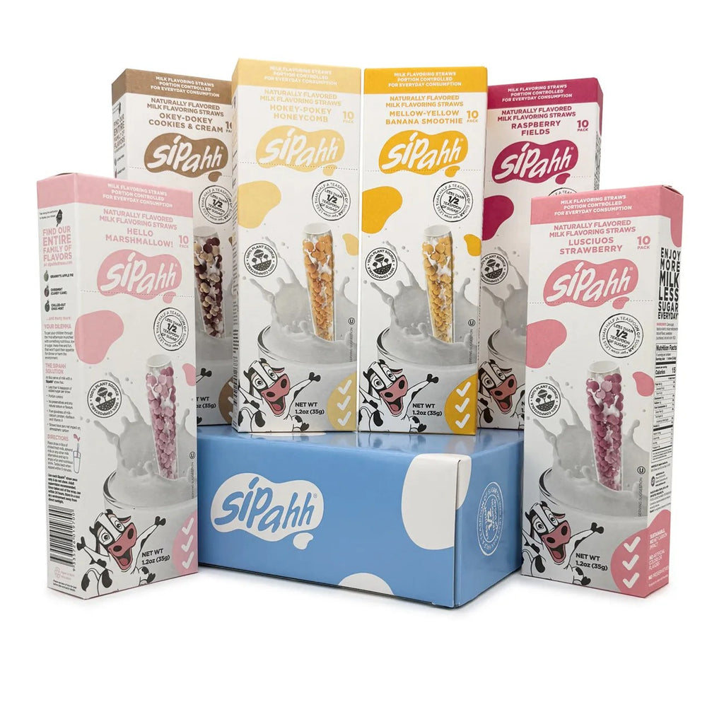TASTE ADVENTURE 60 PACK FLAVORED MILK STRAWS