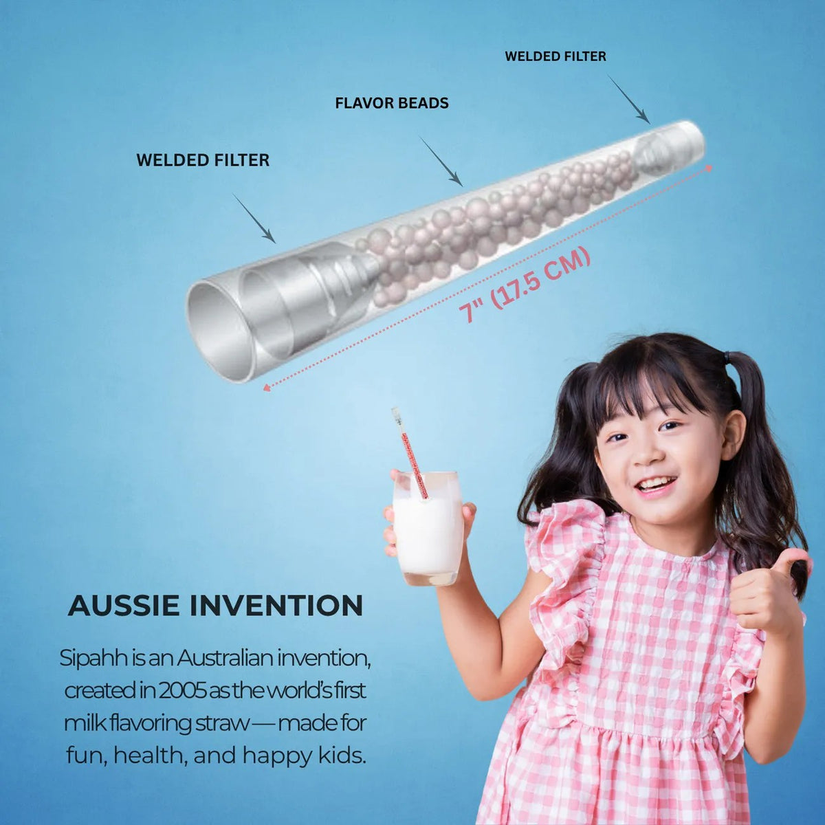 TASTE ADVENTURE 60 PACK FLAVORED MILK STRAWS