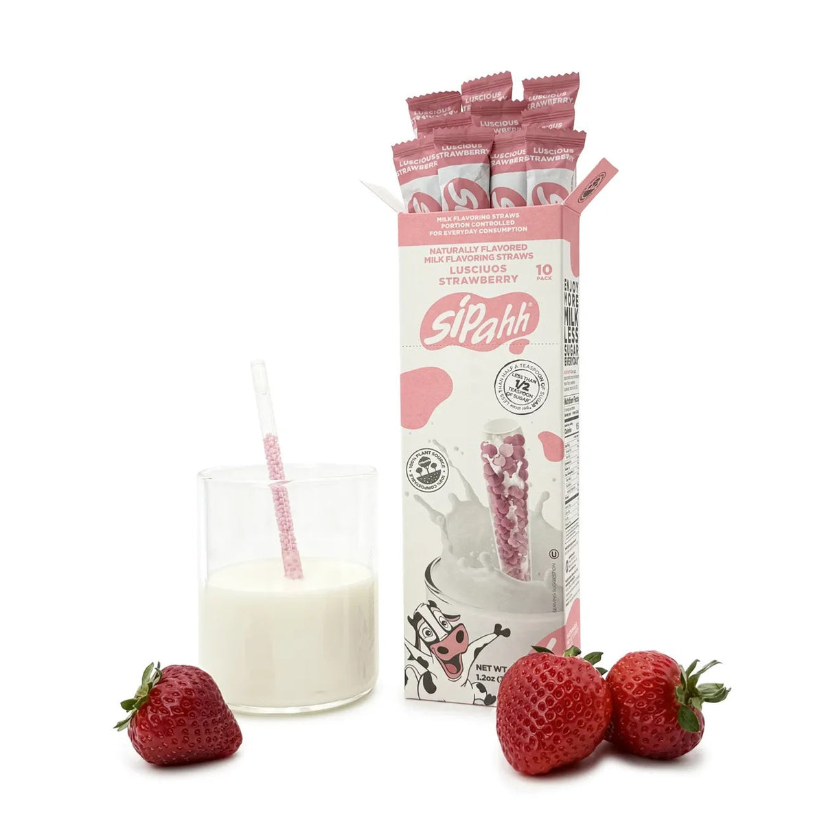 TASTE ADVENTURE 60 PACK FLAVORED MILK STRAWS